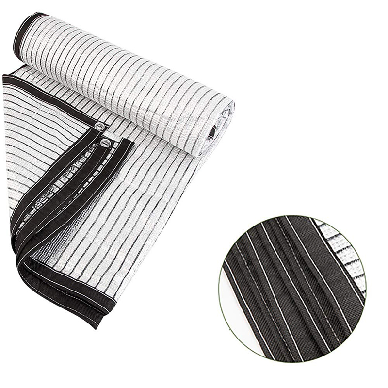 70GSM HDPE Knitted Fire Retardant Sun Shade Net with UV Protection for Construction