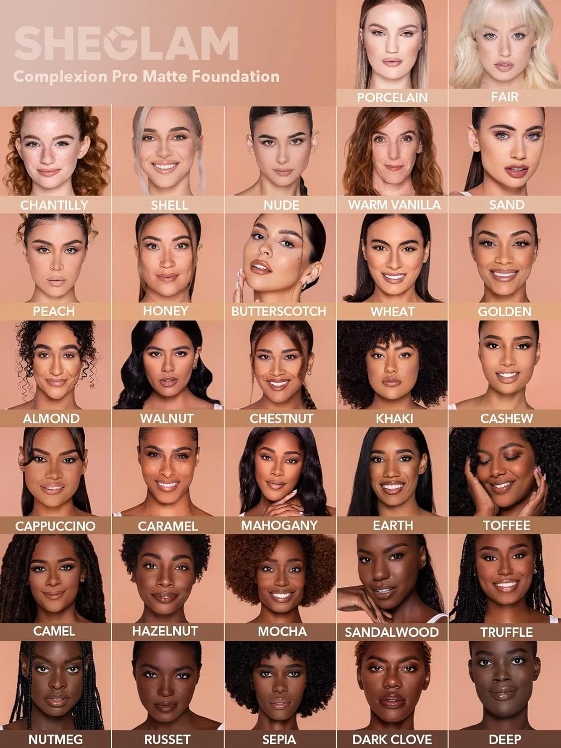 Full Coverage Foundation Makeup Long Lasting Waterproof Matte Dewy Liquid Foundation