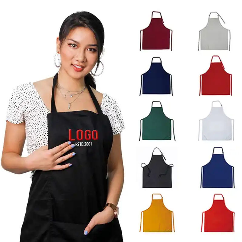 Unisex Cotton Cooking Kitchen Chef Apron