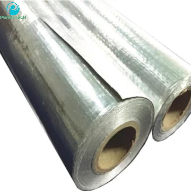 Double Sided Aluminium Foil Laminated Woven Fabric for Heat Insulation Materials