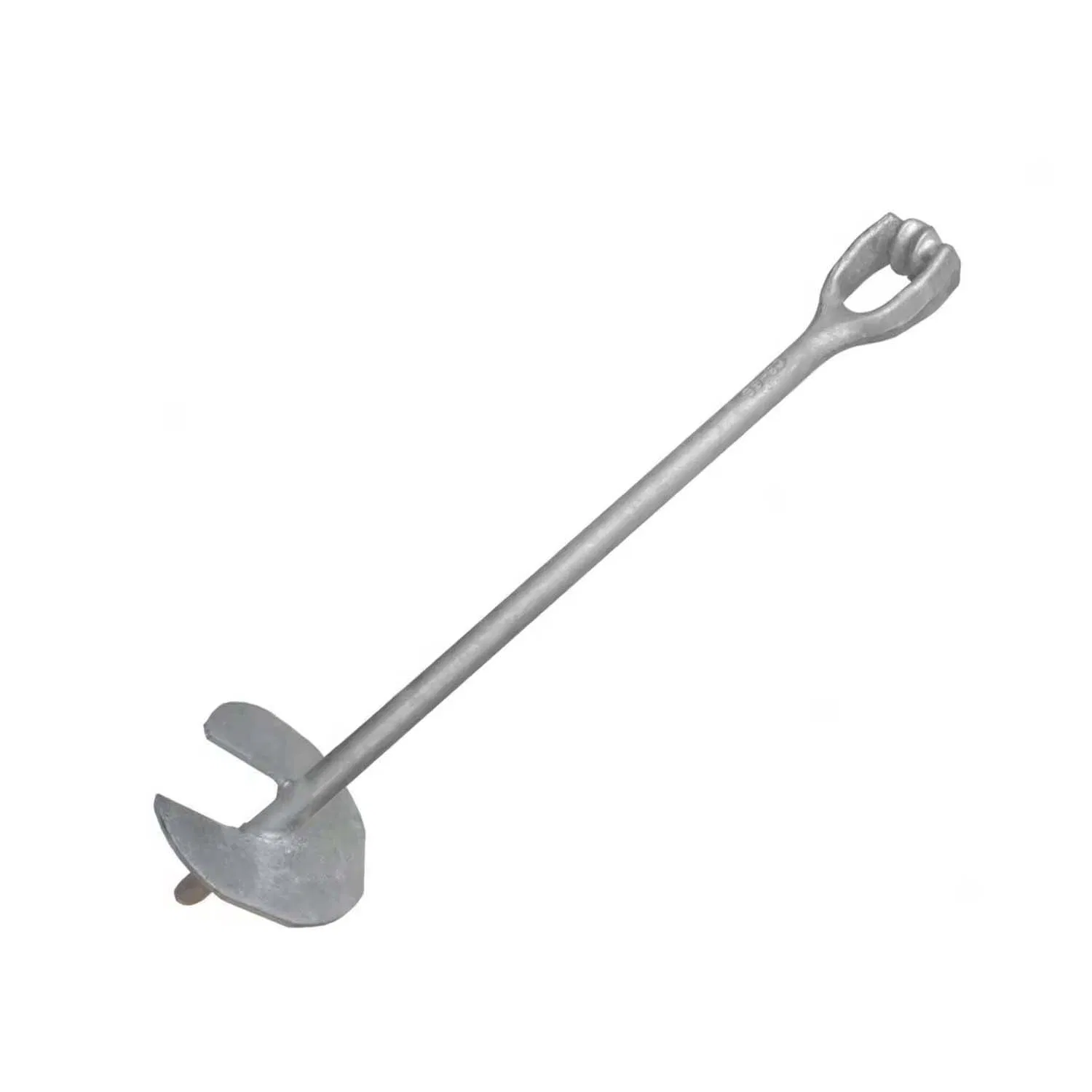 Customized Hgd Zine Steel Made Helical Screw Ground Anchor for Handle Using