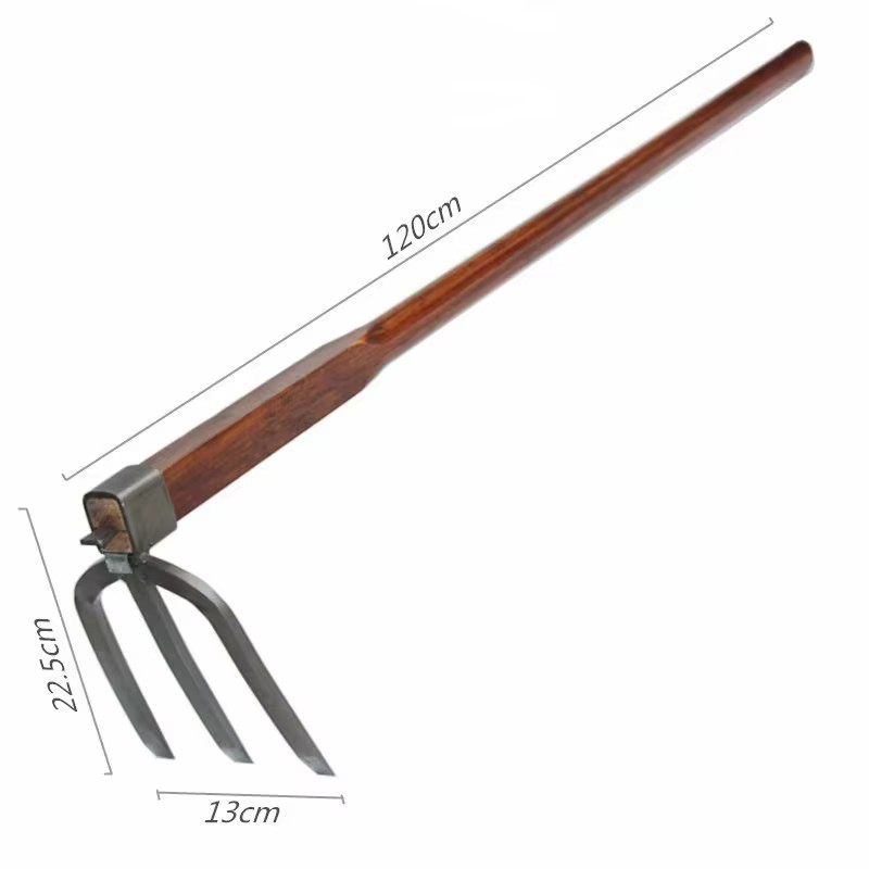Factory Price Professional Farming Agriculture Garden Tool Hoe with Long Wooden Handle