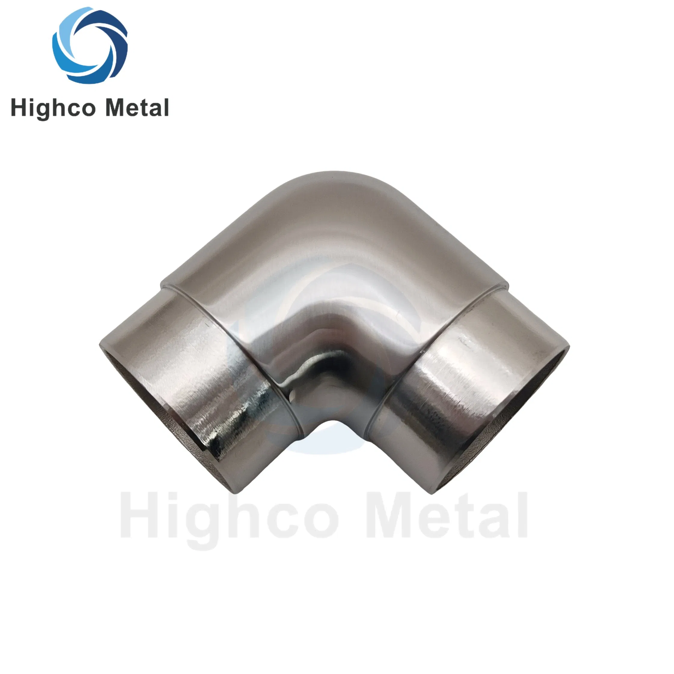 Stainless Steel 90 Degree Tube Joiner Handrail Elbow Stair Railing