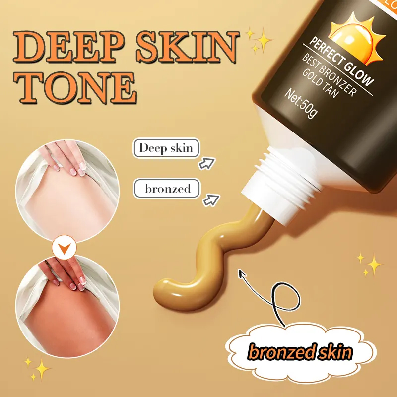 Ditong Hot Selling Tanning Cream Moisturize The Skin Highly Water Locked Natural Ingredients Self Tan Tanning Cream