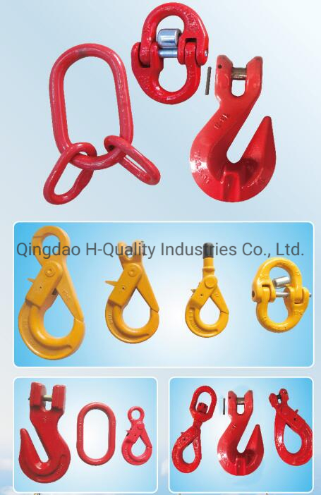 Rigging Hardware Drop Forged Painted G80 Eye Shortening Grab Hook