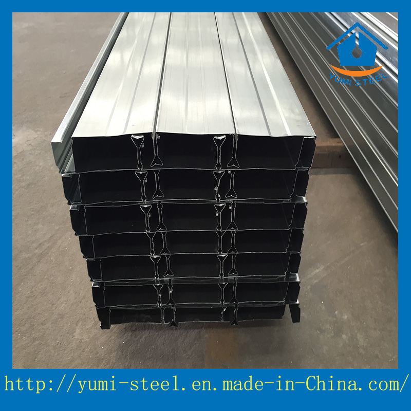 Labor Saving Steel Closed Floor Decking for High Building Support