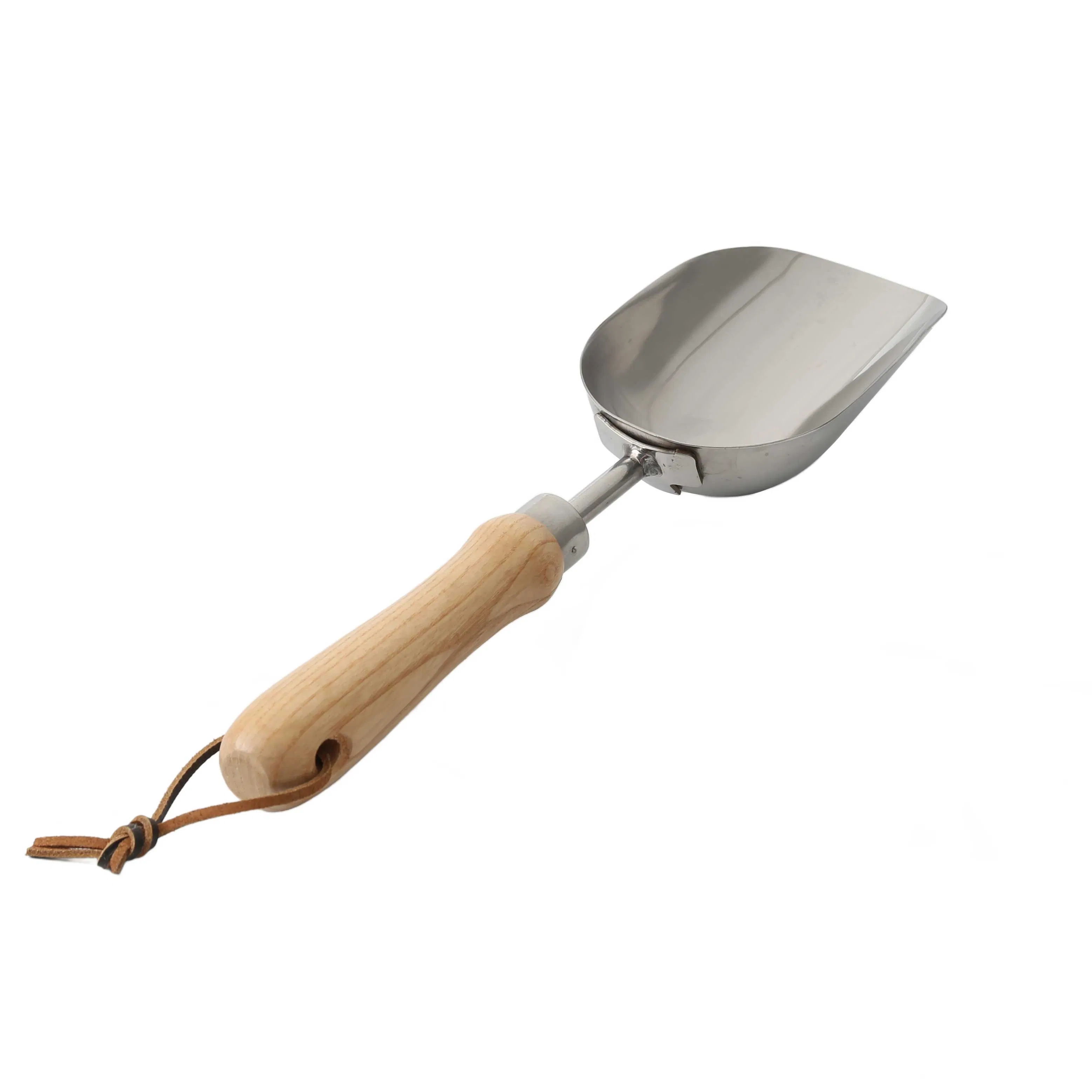 Gardening Tools Deep Cavity Stainless Steel Soil Scoop Hand Potting Scoop