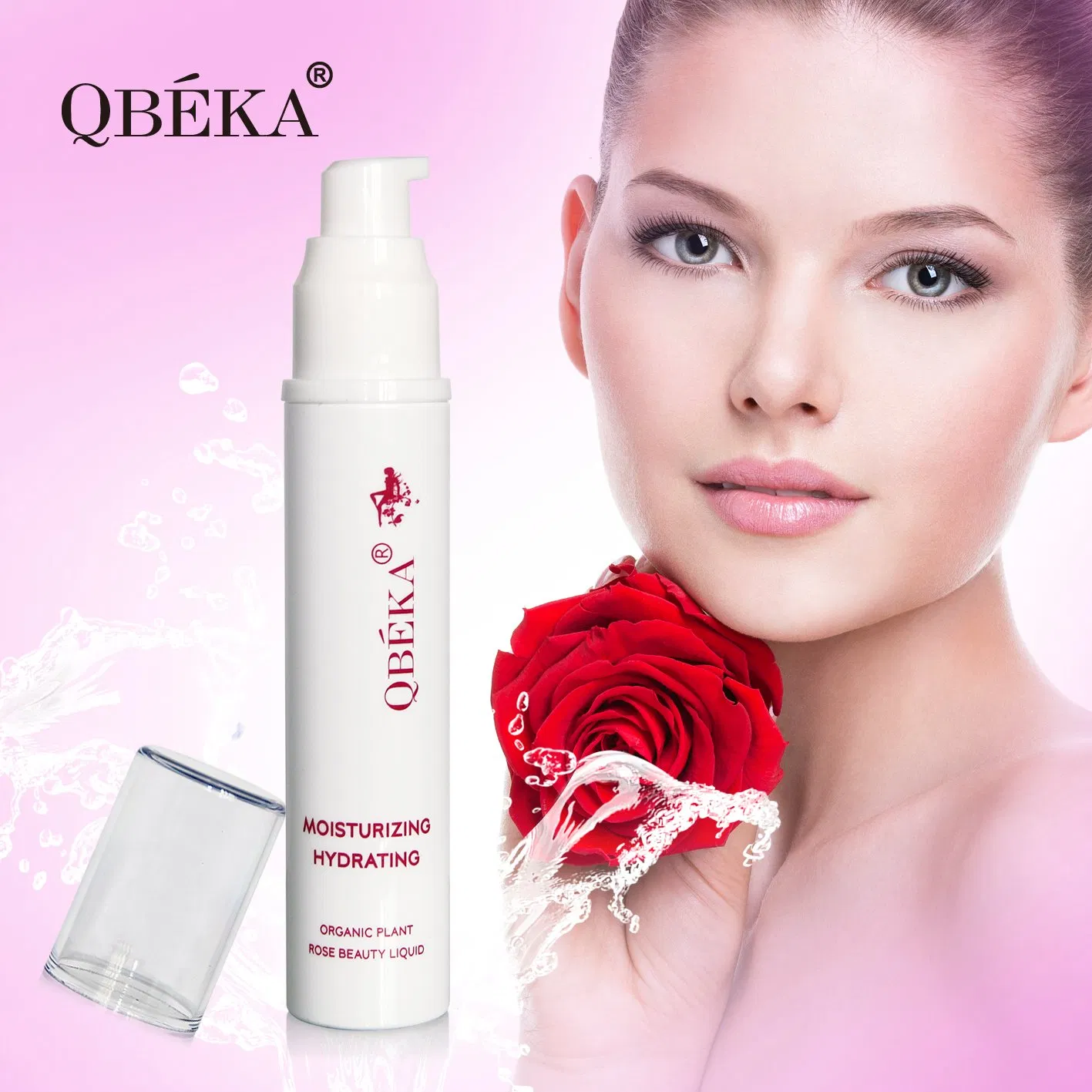 Cosmetic Best Quality Qbeka Organic Plant Rose Beauty Liquid