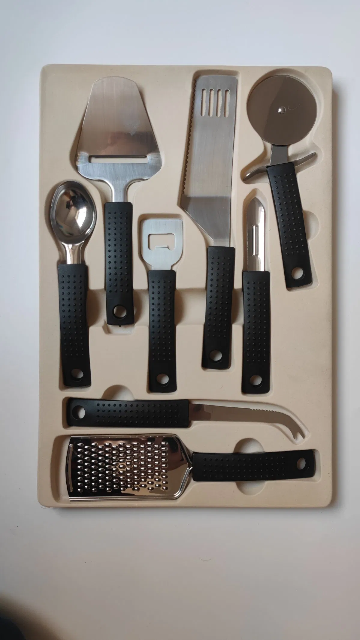 Набор кухонных ножей 32 предмета, нержавеющая сталь