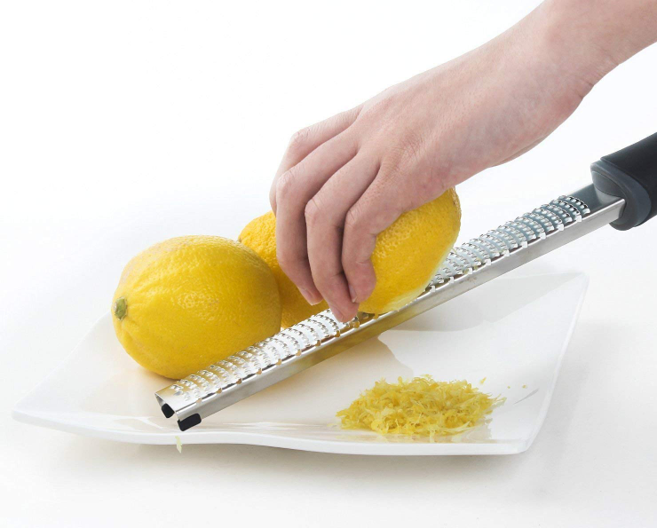 Multi-Functional Zester and Grater for Lemons and Cheeses