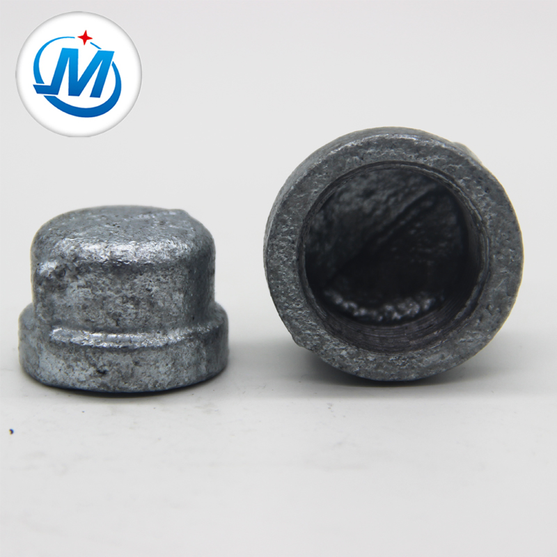 Pipe Fitting BS Standard Building Hardware3/4" Mallealbe Iron Threaded Cap End