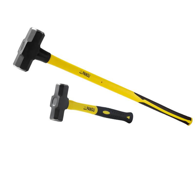 Factory Top Quality Fiberglass Plastic Coated Handle Striking Tools Sledge Hammer
