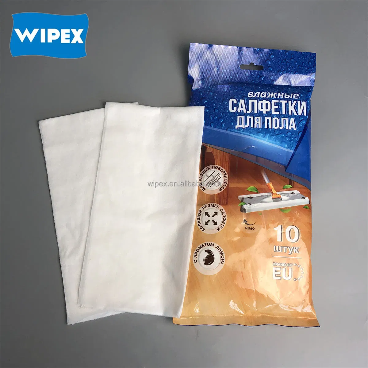 Disposable Mop Cloth Dry Sweeping Cloths Pads Disposable Duster Refills Mop Pads