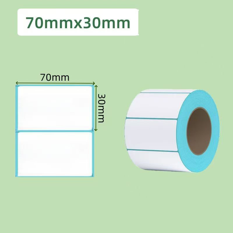 High Quality Self-Adhesive Label Paper Roll for Supermarket Labels (customizable in size)
