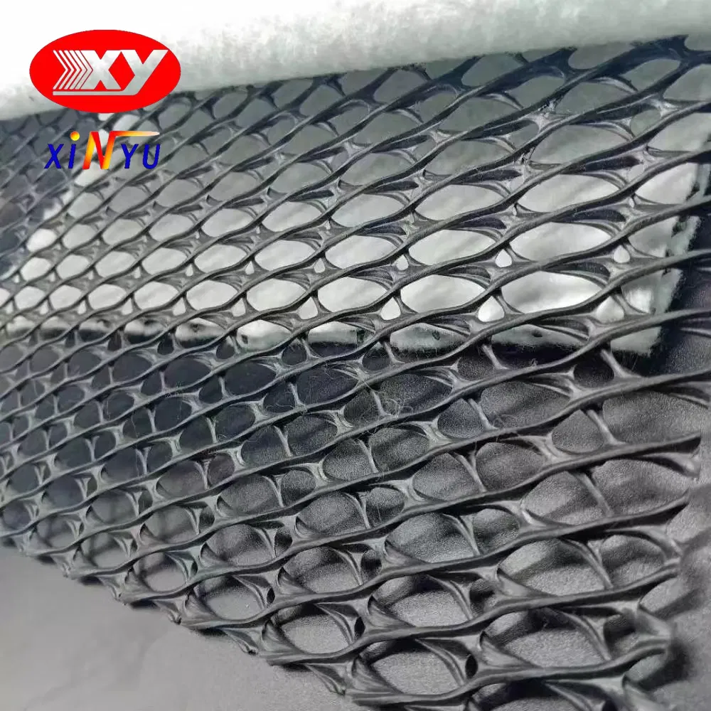 Good Quality Black Good Price HDPE Geonet with White Pet Geotextile for Drainage Project