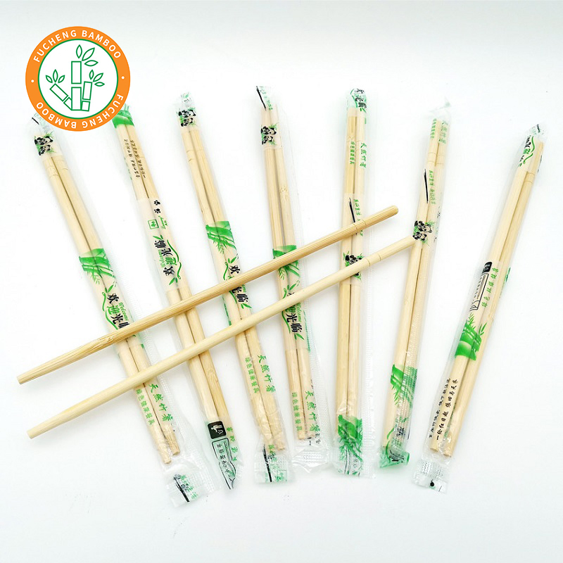 Stylish and Environment - Friendly Round Bamboo Chopsticks with Custom Identifications