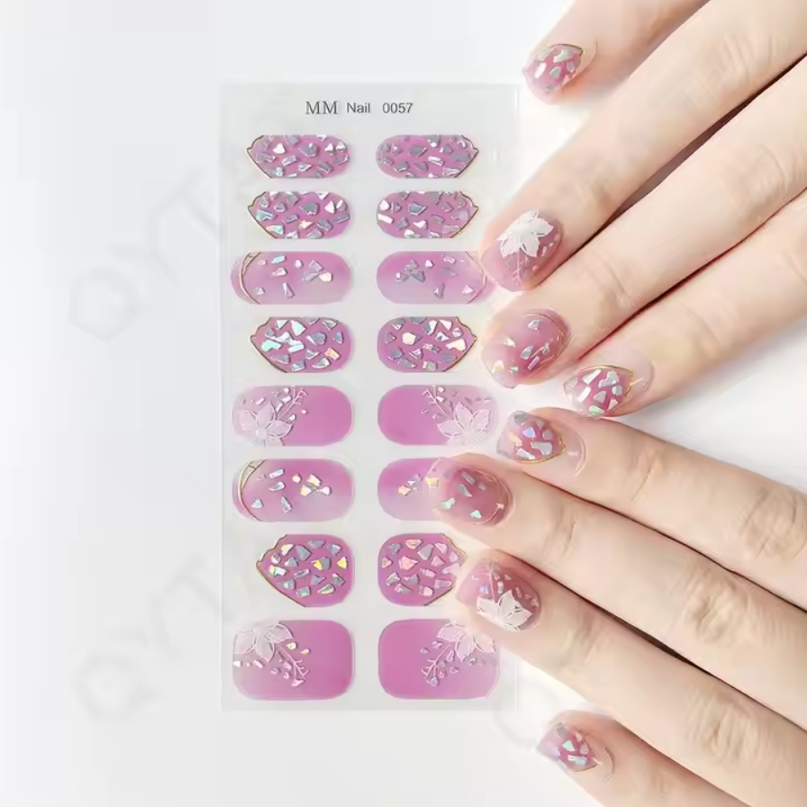2D 3D Nail Art Waterproof Nail Art Decorations Nail Stickers