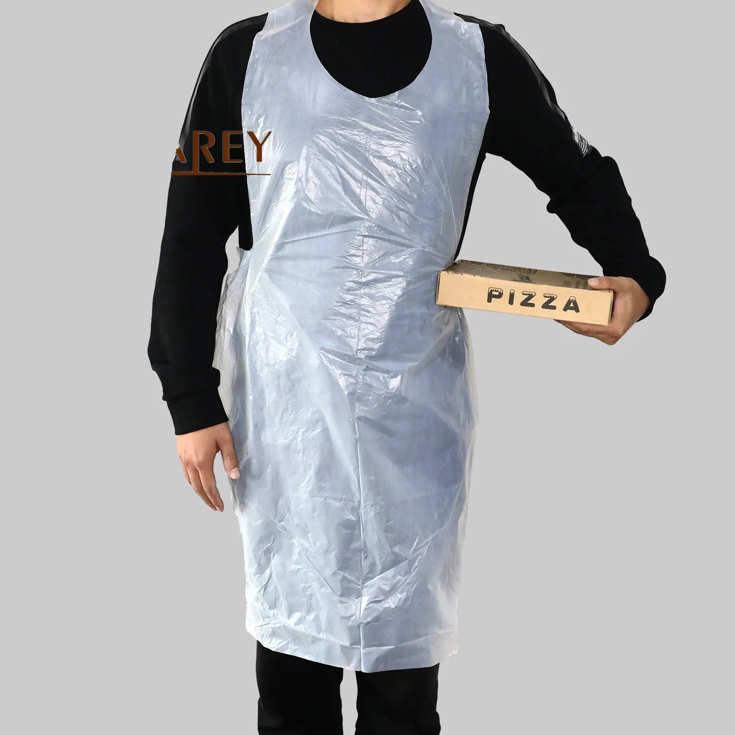 Premium Clear Plastic Aprons for Cooking - Disposable & Waterproof
