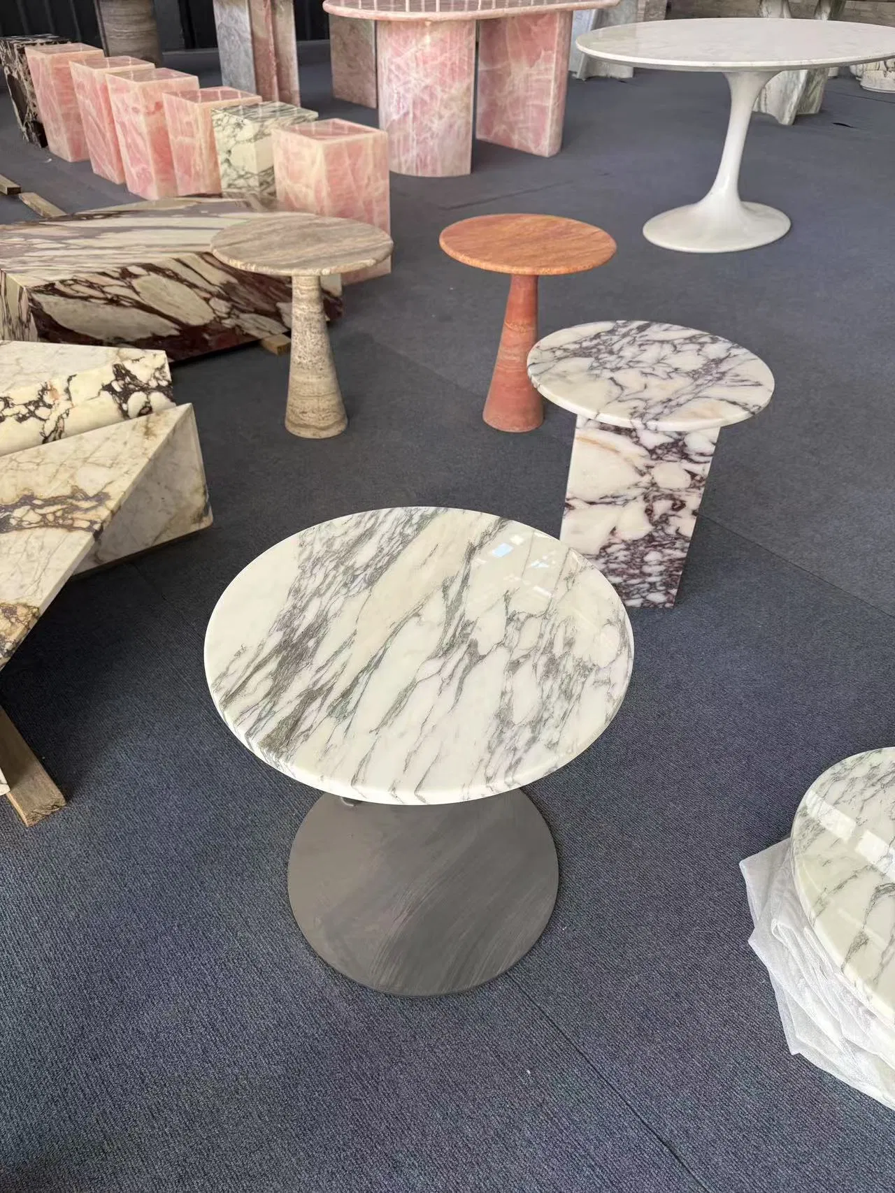 Hot Sell Granite and Marble Stone Table Garden Table and Bench