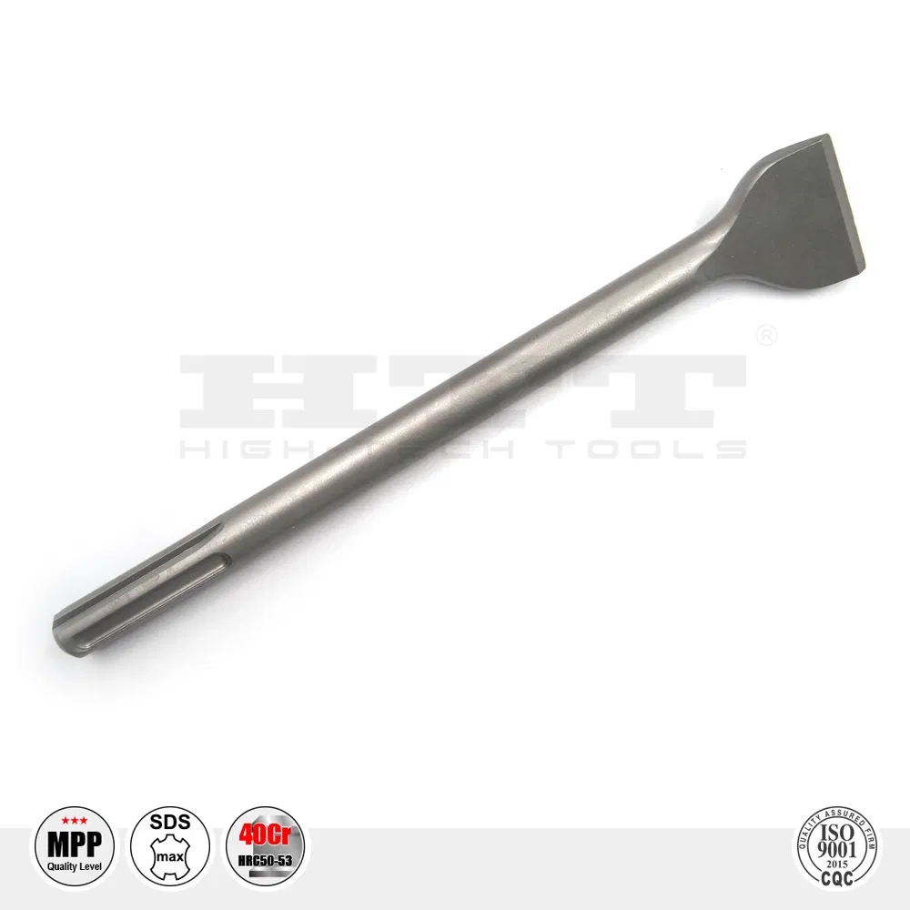Premium Alloy Steel Tile Hammer Chisel SDS Max for Paved Tile Ceramic Porcelain Breakage