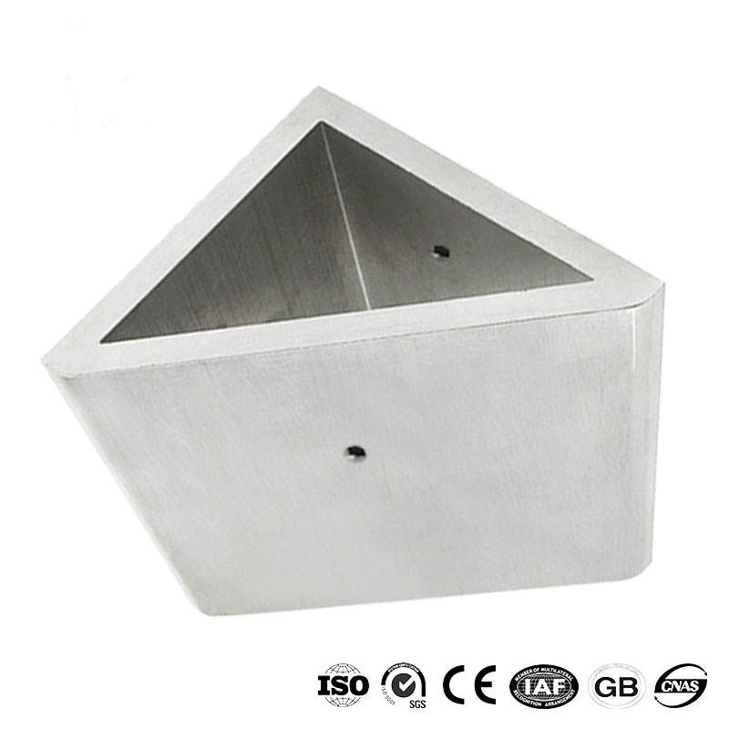 Custom Anodized Aluminium Alloy Triangular Tube Pipe for CNC Machining