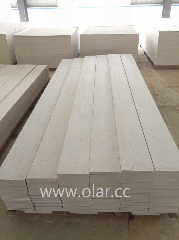 Fiber Cement Board (Siding) --CE Marking Wood Grain Panel