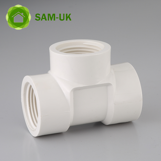PVC Male Female Thread Tee