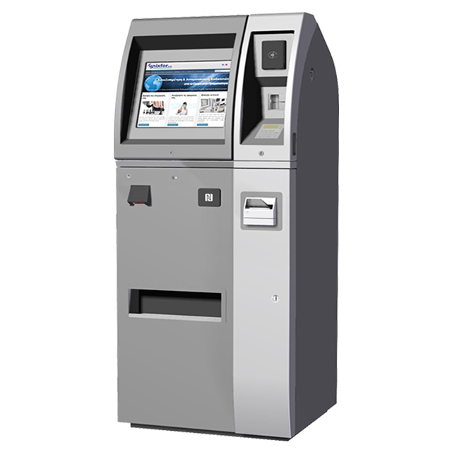 China Manufacturer Dual Screen Kiosk with Payment Function and Good Price