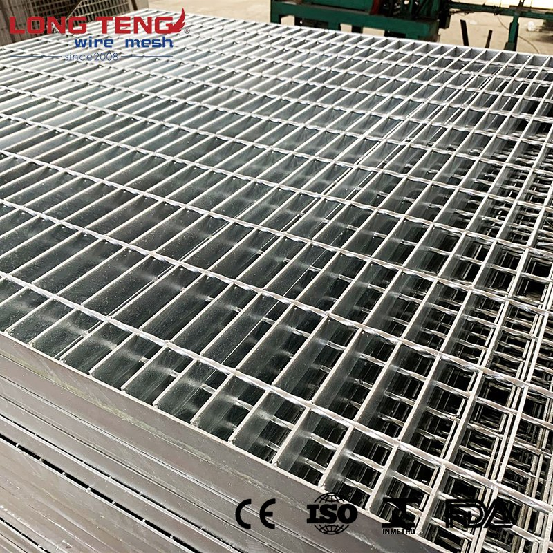 Custom Made Professional Manufacturer Steel Drain Cover for Driveway Galvanized Welded Steel Grating Drainage Cover