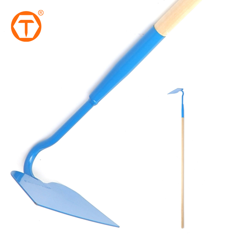 Lawn Cultivator Wooden Digging Fork Garden Tools Professional Farming Soil Weeding Hoe