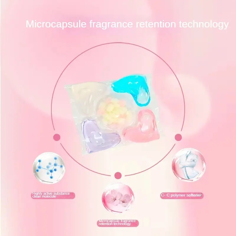 Capsules Laundry Beads Soap Scent Nature Laundry Detergent Pods