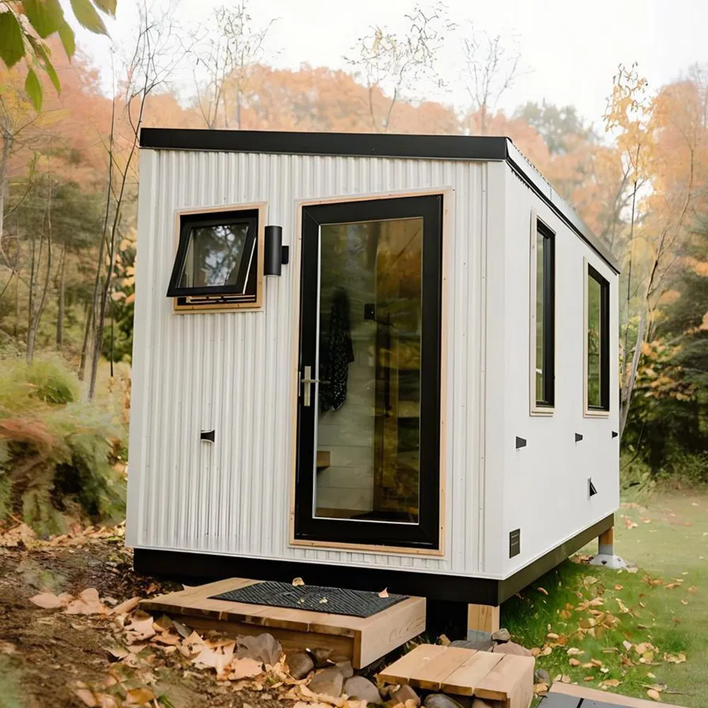 Premium Canadian Cedar 4-Person Outdoor Sauna for Relaxation