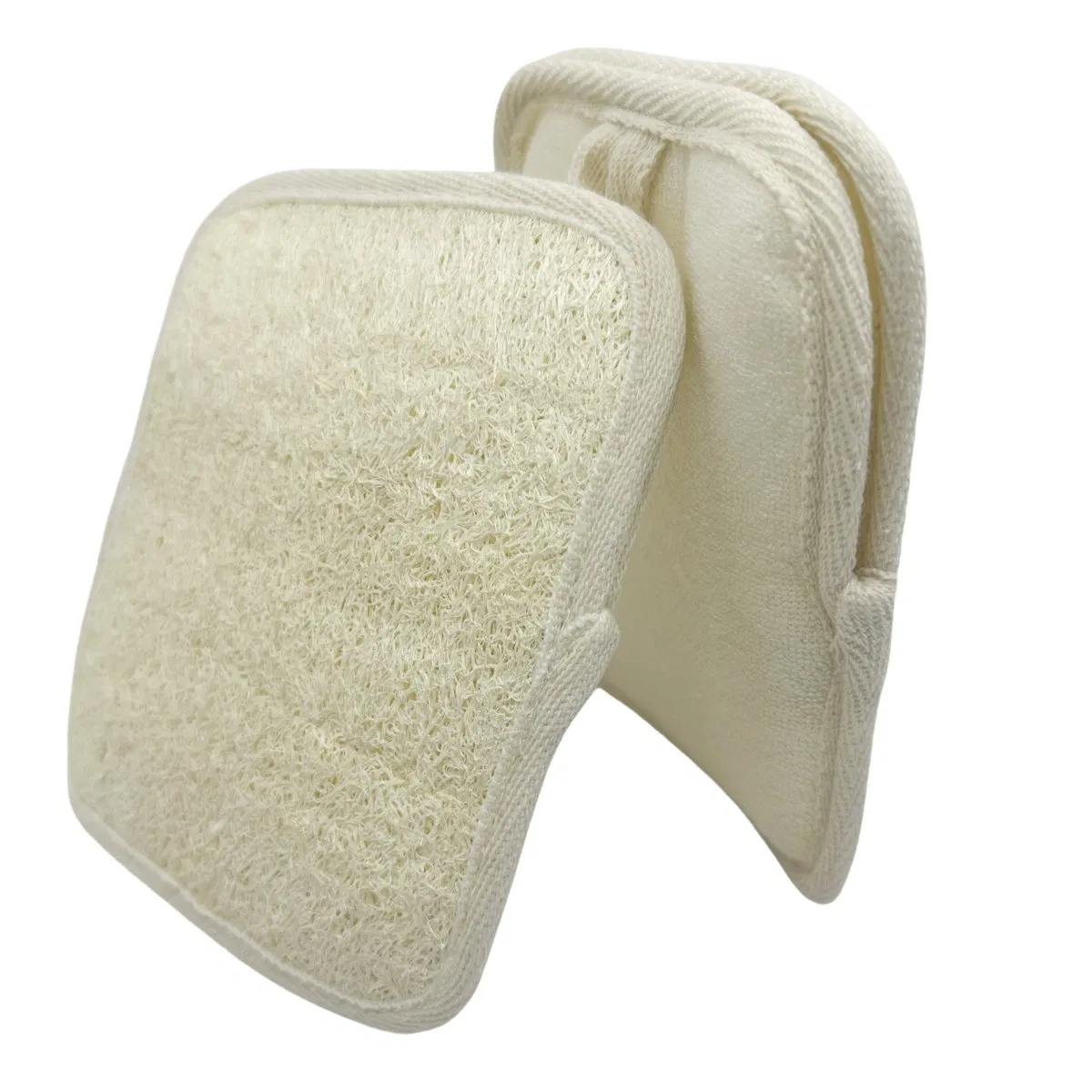 New Natural Loofah Scrubber Bath Loofah Glove Body Bath Loofah Soapp Bag