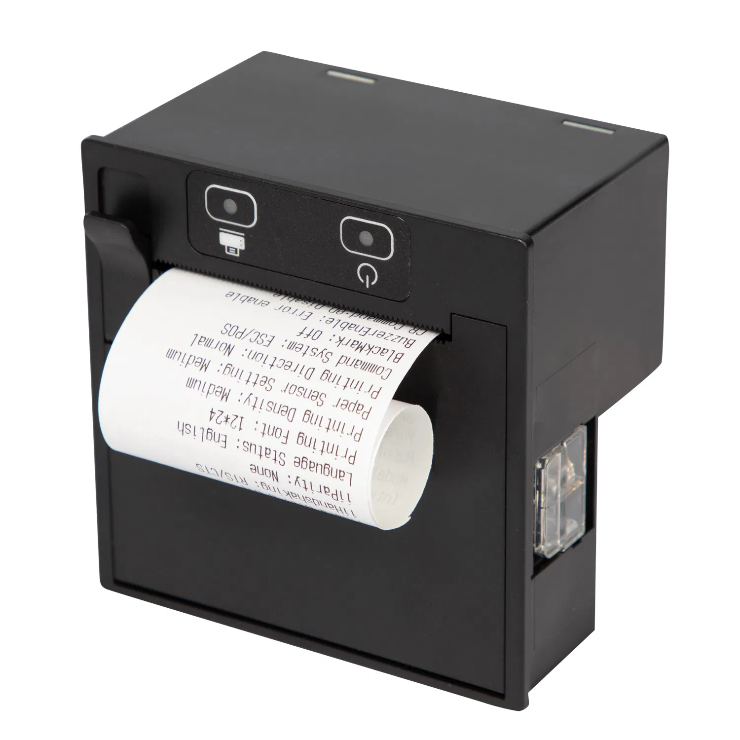 Pos 58mm micro 9v small panel mount printer embedded ticket printer