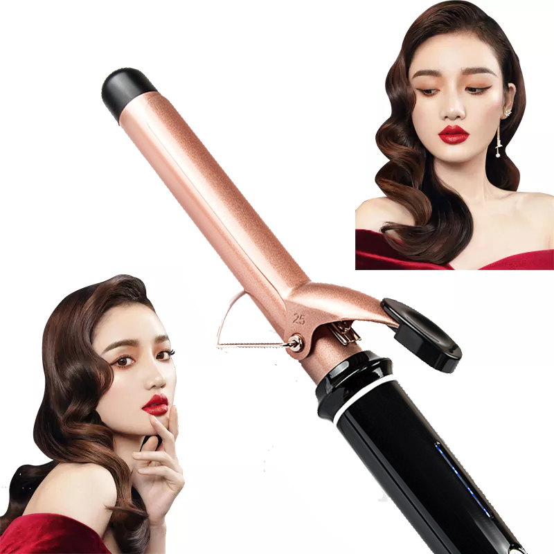 Private Label Auto Rotating Styler Automatic Professional Iron Hair Curler