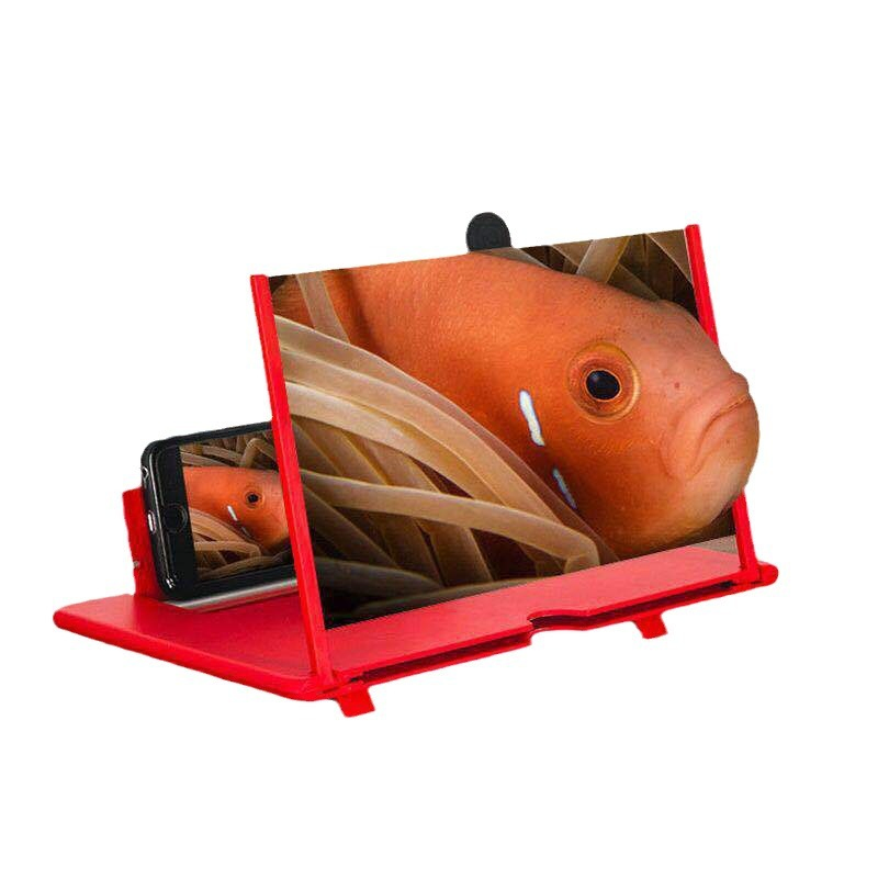 Ultra-Thin 12-Inch Mobile Phone Screen Magnifier HD Amplifier Eye Protection Projection Bracket