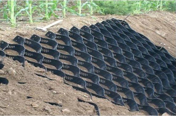 High Strength HDPE Geocell for Slope Stability and Retaining Walls