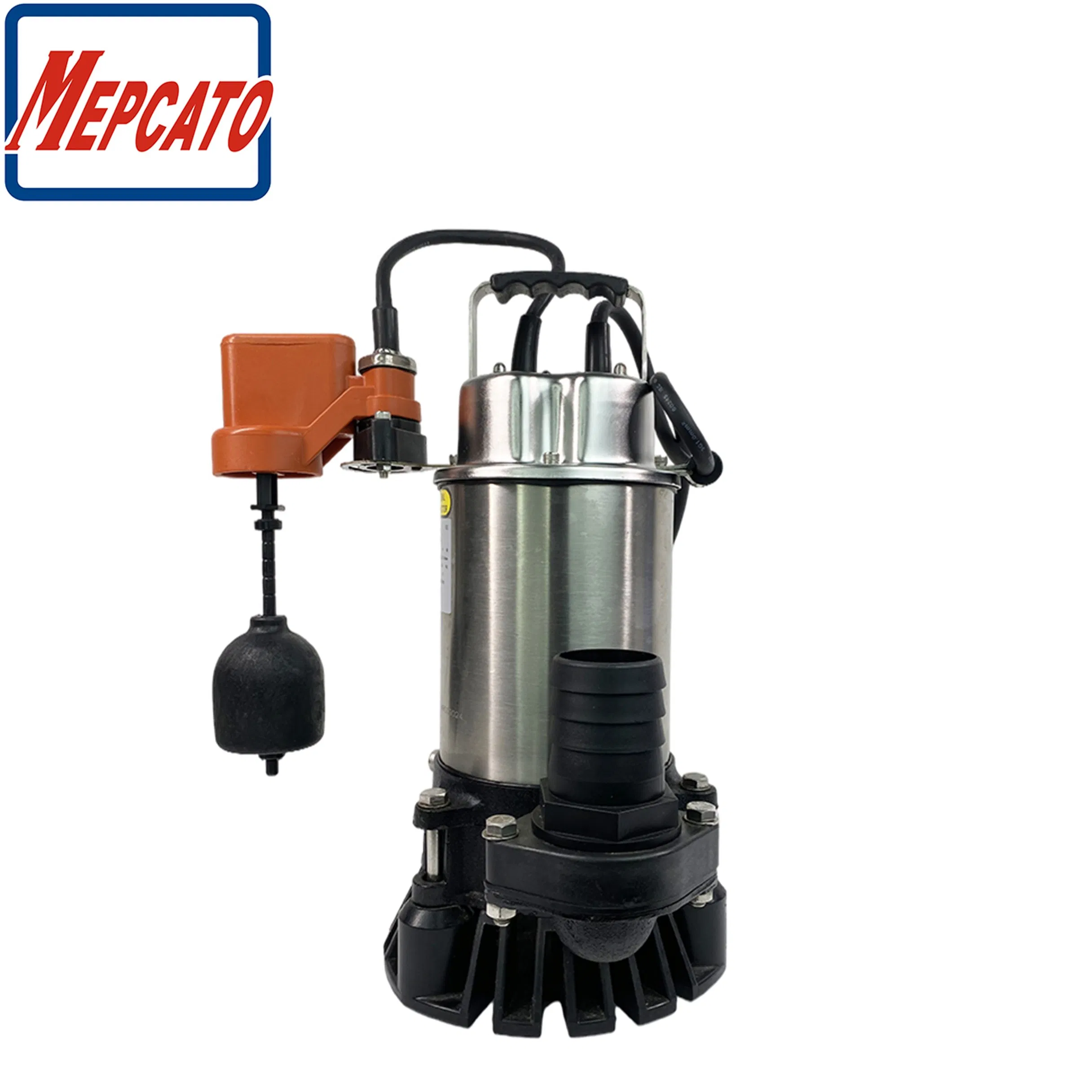 Engineering Construction Wastewater Muddy Water Transfer Powerful Electric Automatic Vortex Dirty Water Drainage Submersible Pump with Stirring Device Bombas