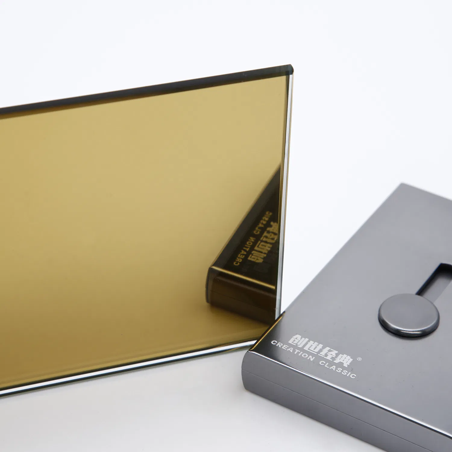 Clear Float/Tinted Reflective Glass with Euro Bronze/24K Golden/ Golden Bronze
