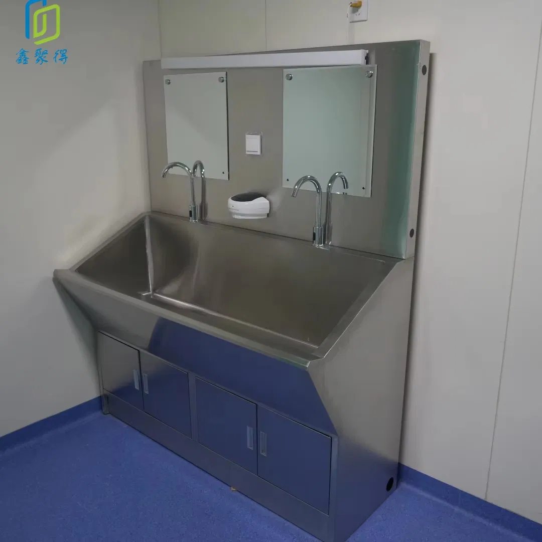 Custom Cleanroom Sink - 304/316L Stainless Steel Aseptic Sink Manufacturer