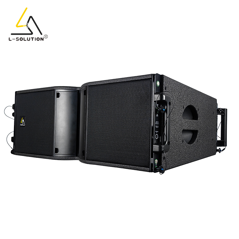 Dual 10 Inch Passive Line Array Speaker to Sound System for Events