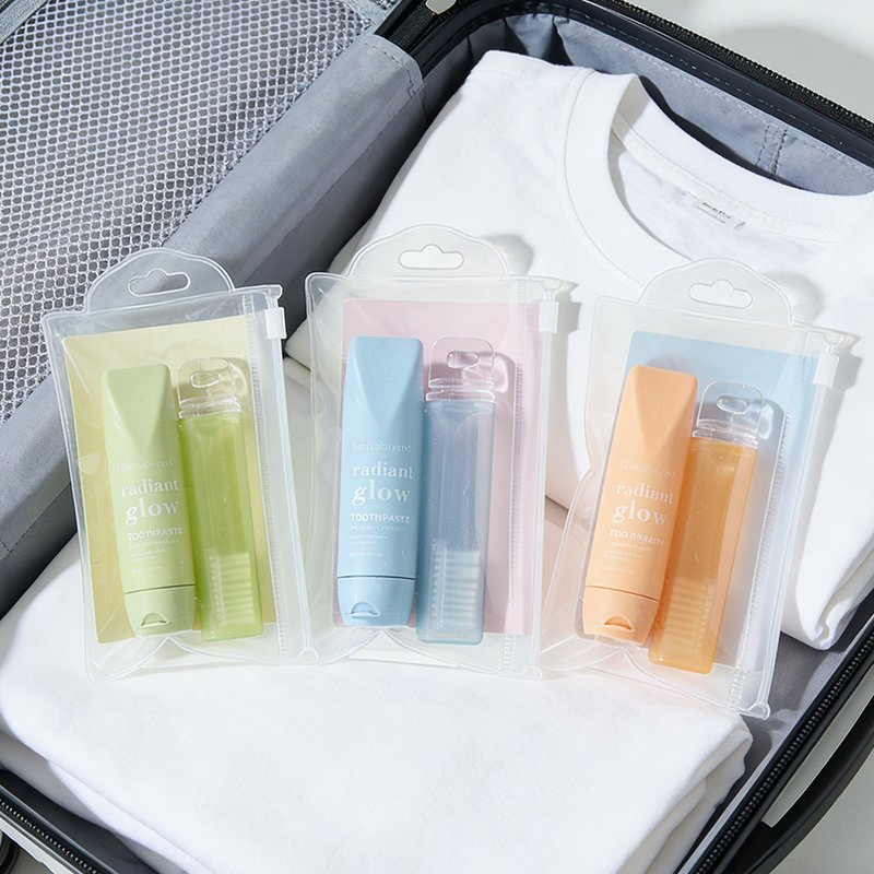 Customer Logo Portable 30ml Toothbrush Toothpaste Hotel Use Oral Care Manufacture