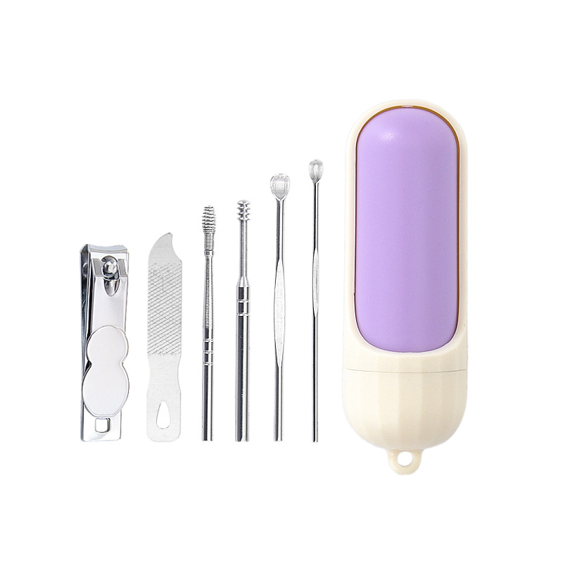 Complete Home Use 6 Piece Nail Clipper Set