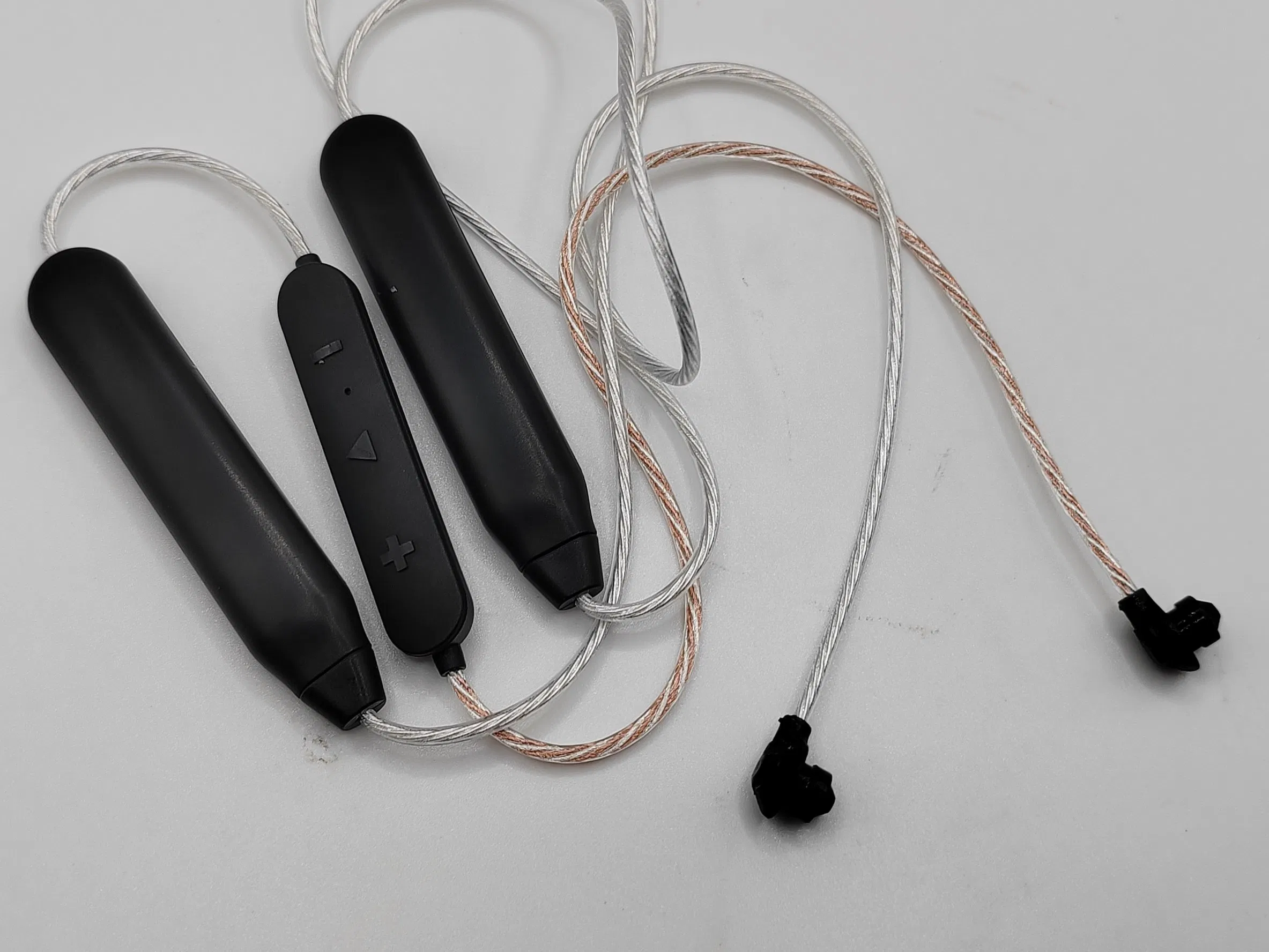 Custom Wireless Lasts 24 Hours Around-The-Neck Ear Molds for F1 Racing Driver with Custom Earplug Headphone