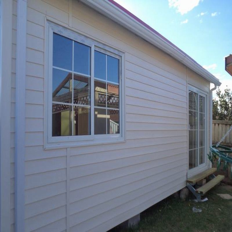 Caravan Wall Cladding Steel Structure Foldable House Caravan Trailer Family Home