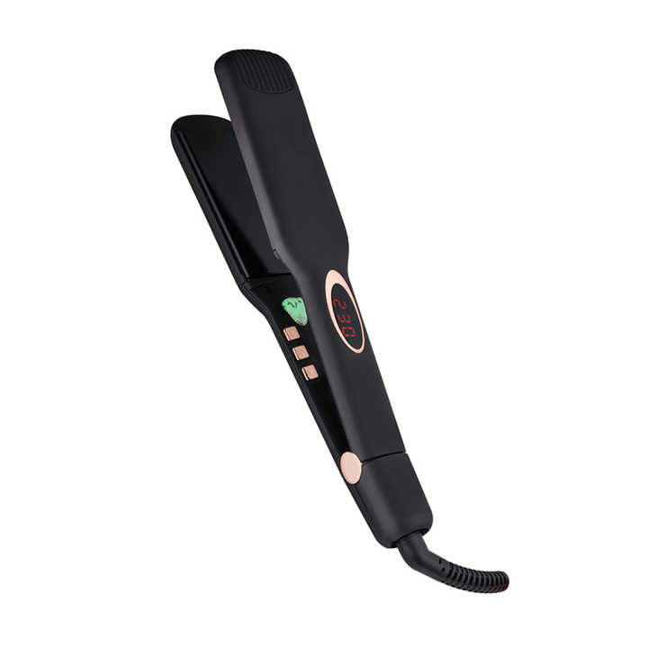 Infrared Hair Straightening Straightener Wide Plate Digital Display 450 Degrees Professional Flat Iron