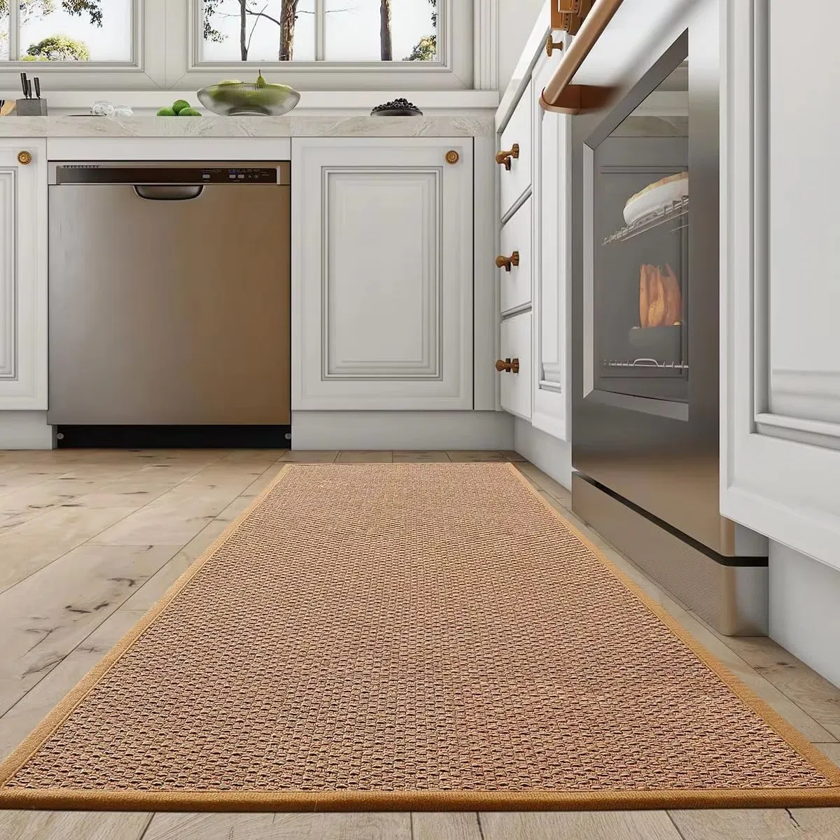 Wholesale BSCI Eco-Friendly Floor Mat Washable Rubber Kitchen Mat
