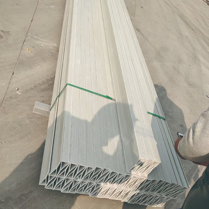 Fiberglass Beam Resistant FRP Beam Support Floor Livestock Breeding Floor Use Hollow