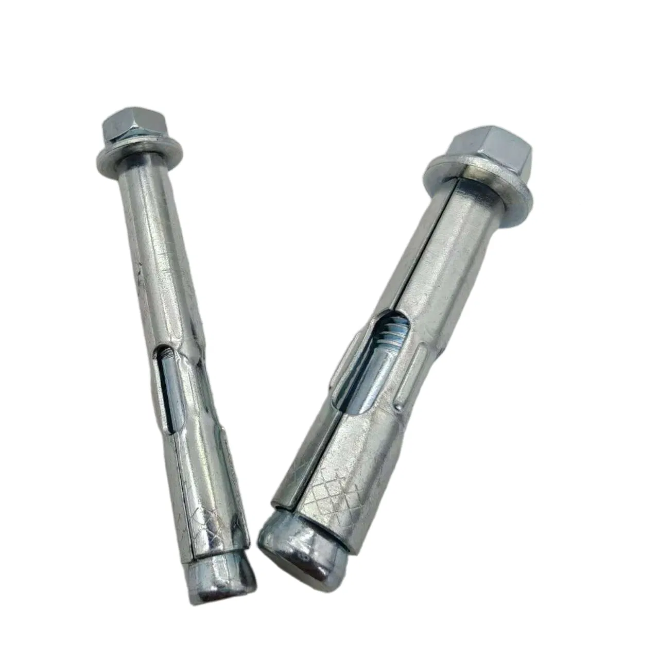 Анкерный болт с шестигранной головкой, оцинкованный