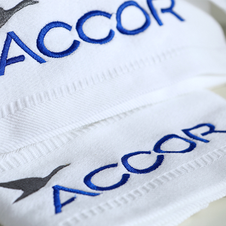 Luxury Hotel Soft Good Night White Cotton Towel